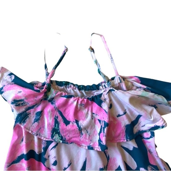 LILLY Pulitzer Bundle of 2 Dresses: Annastasha Floral & Green Beckett Dr… - Picture 7 of 17